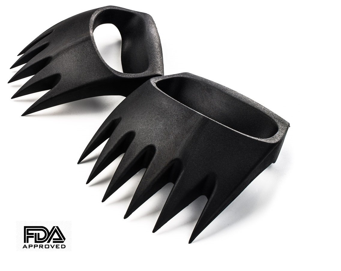 Best Meat Claws for Shredding, Pulling, Handing, Lifting & Serving Pork, Turkey, Chicken, Brisket, 2PCS, BPA Free.