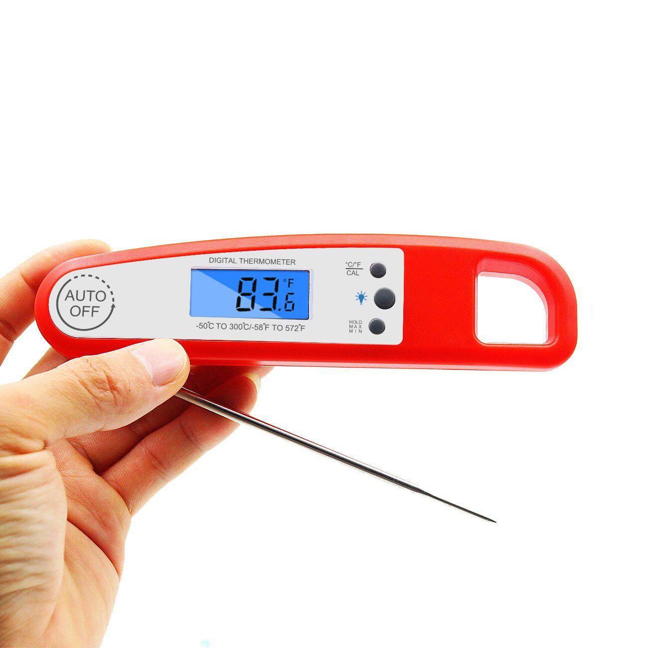 2019 Version Digital Meat Thermometer for Grill and Cooking, 2S Best Super Fast Instant Read Waterproof Kitchen Thermometer