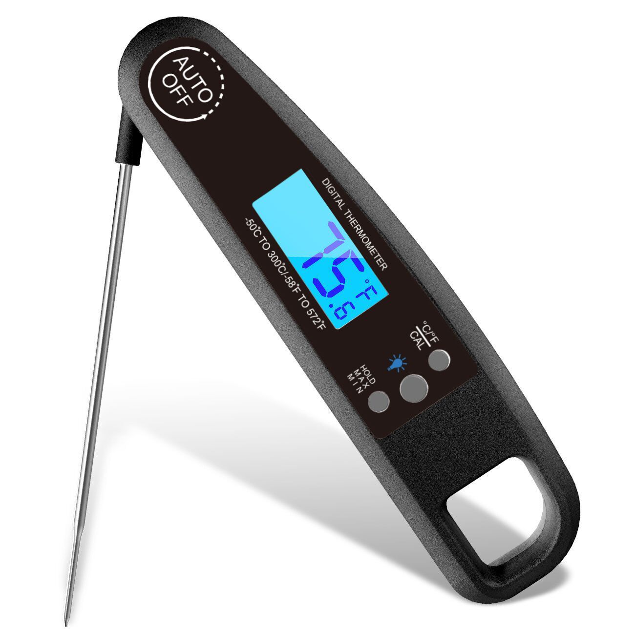 Upgrade 2019 Version Digital Meat Thermometer for Grill and Cooking, 2S Best Super Fast Instant Read Waterproof Kitchen Thermometer 